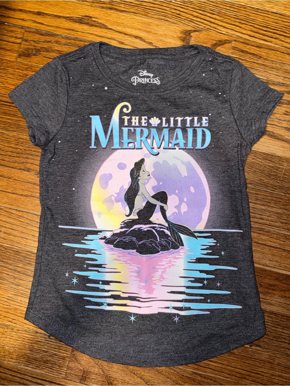 Girls The Little Mermaid Short Sleeve Tee. NWOT.